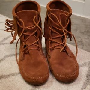 Minnetonka Leather Boots